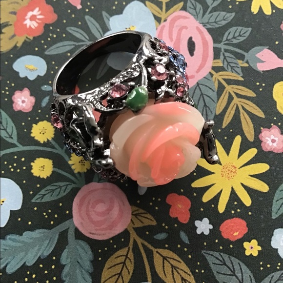 COPY - Whimsical Rose Ring - Picture 1 of 8